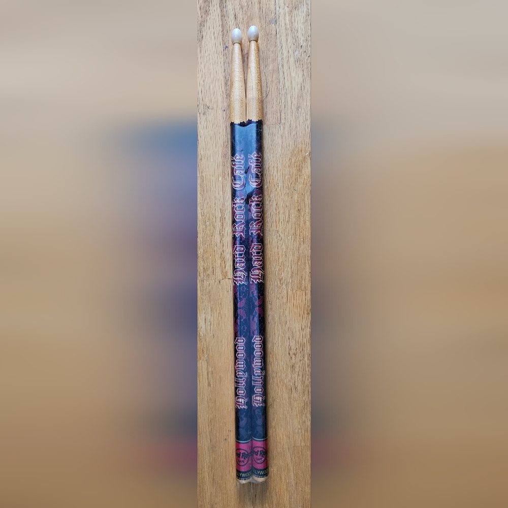 Hard Rock Cafe Drumsticks - Hollywood